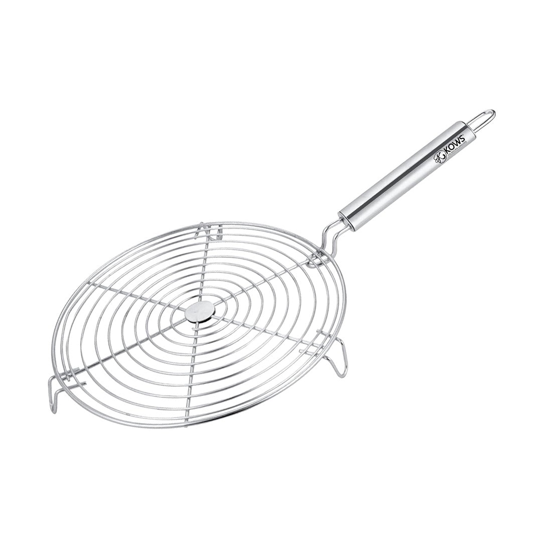 KOWS Wire Roaster with Pipe Handle – Round (RST02)