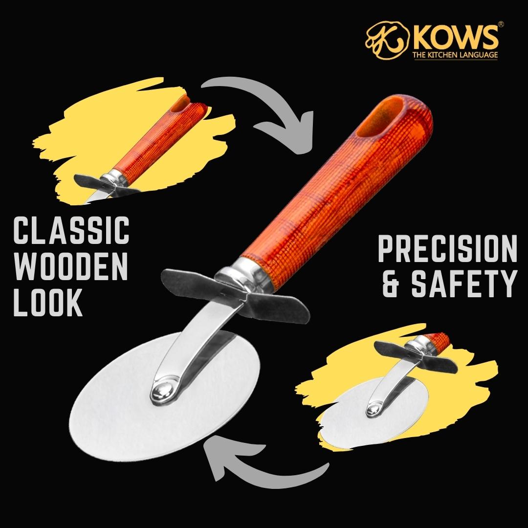 KOWS Pencil handle pizza cutter (PPC002)