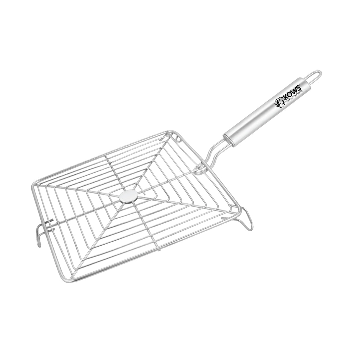 KOWS Wire Roaster with Pipe Handle – Square (RST14)