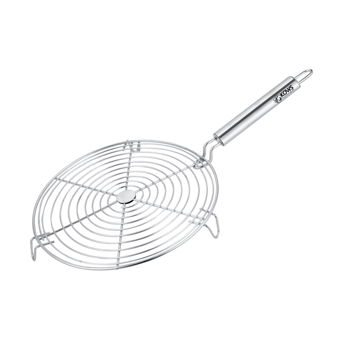 KOWS Wire Roaster with Pipe Handle – Round (RST03)