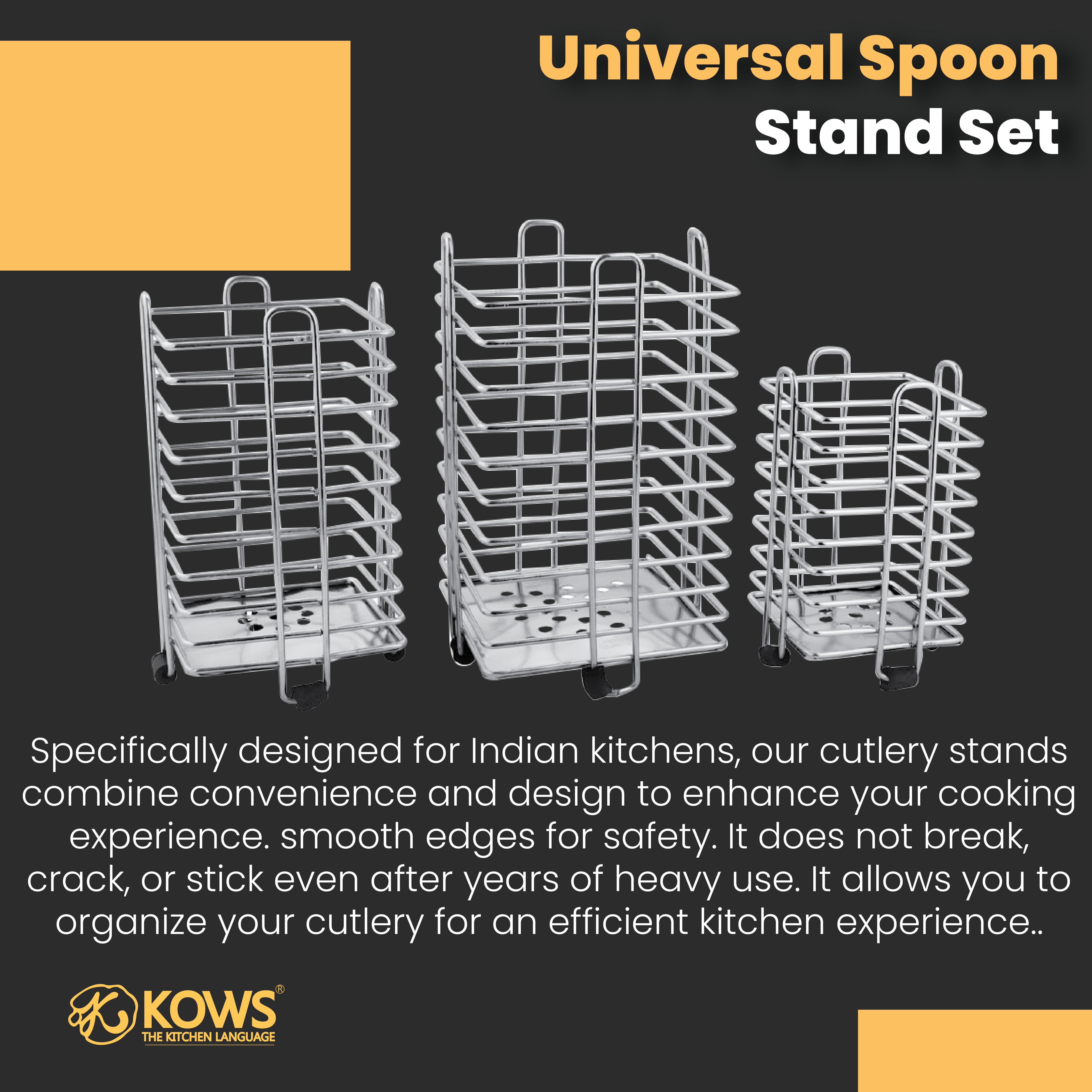 Universal Spoon Stand | KOWS Kitchenware
