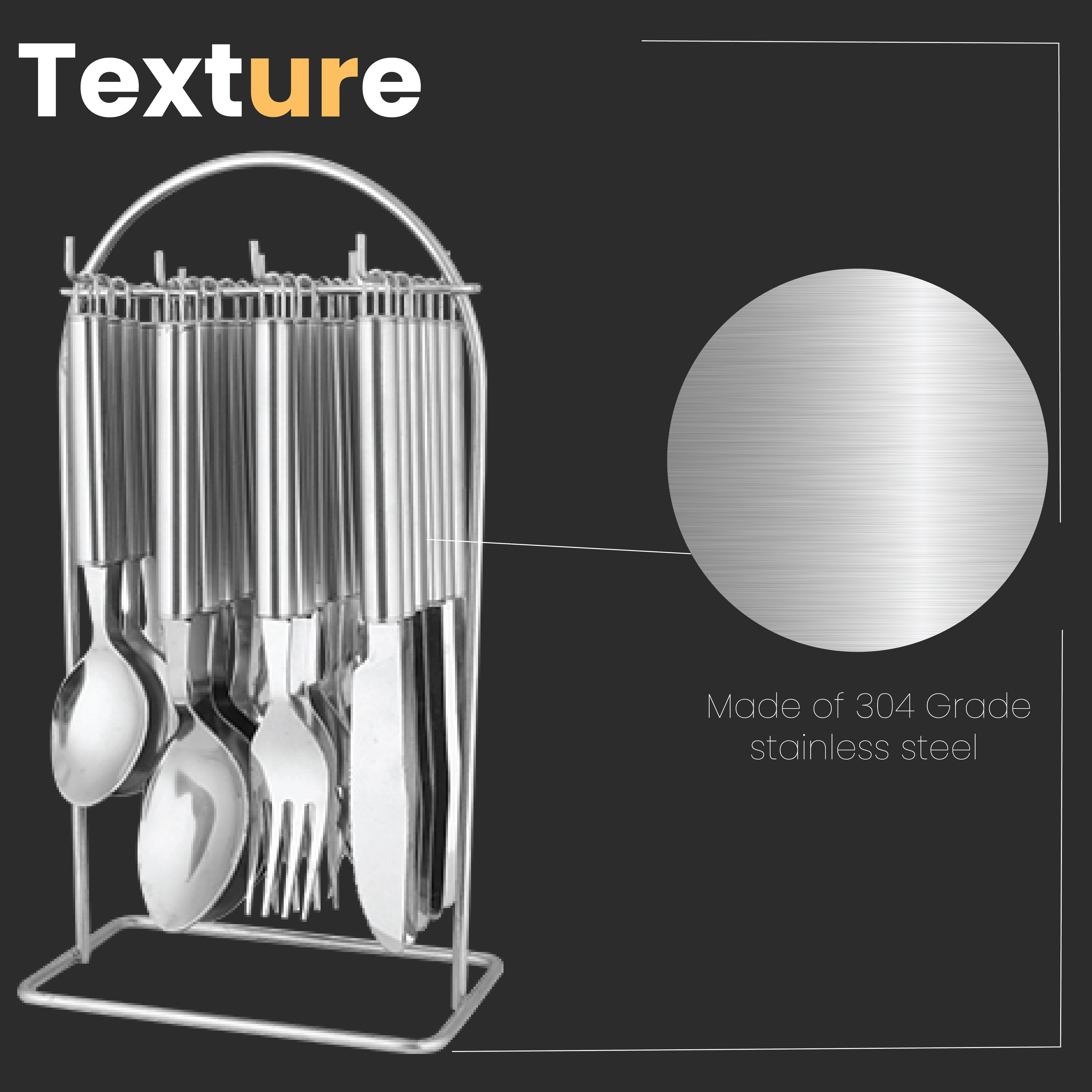 KOWS Gold cutlery set (SCS009)