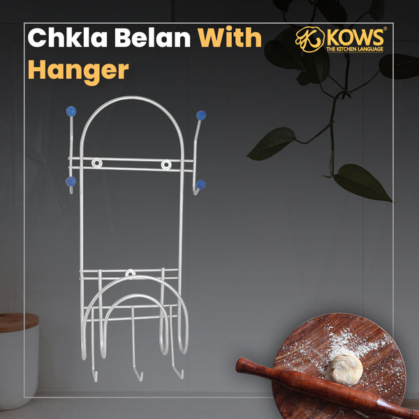 KOWS Chakla Belan Stand with Hanger (CBS 001)