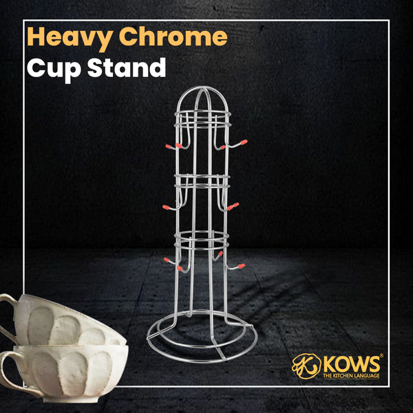 KOWS Heavy Chrome Cup Stand (CP 004)