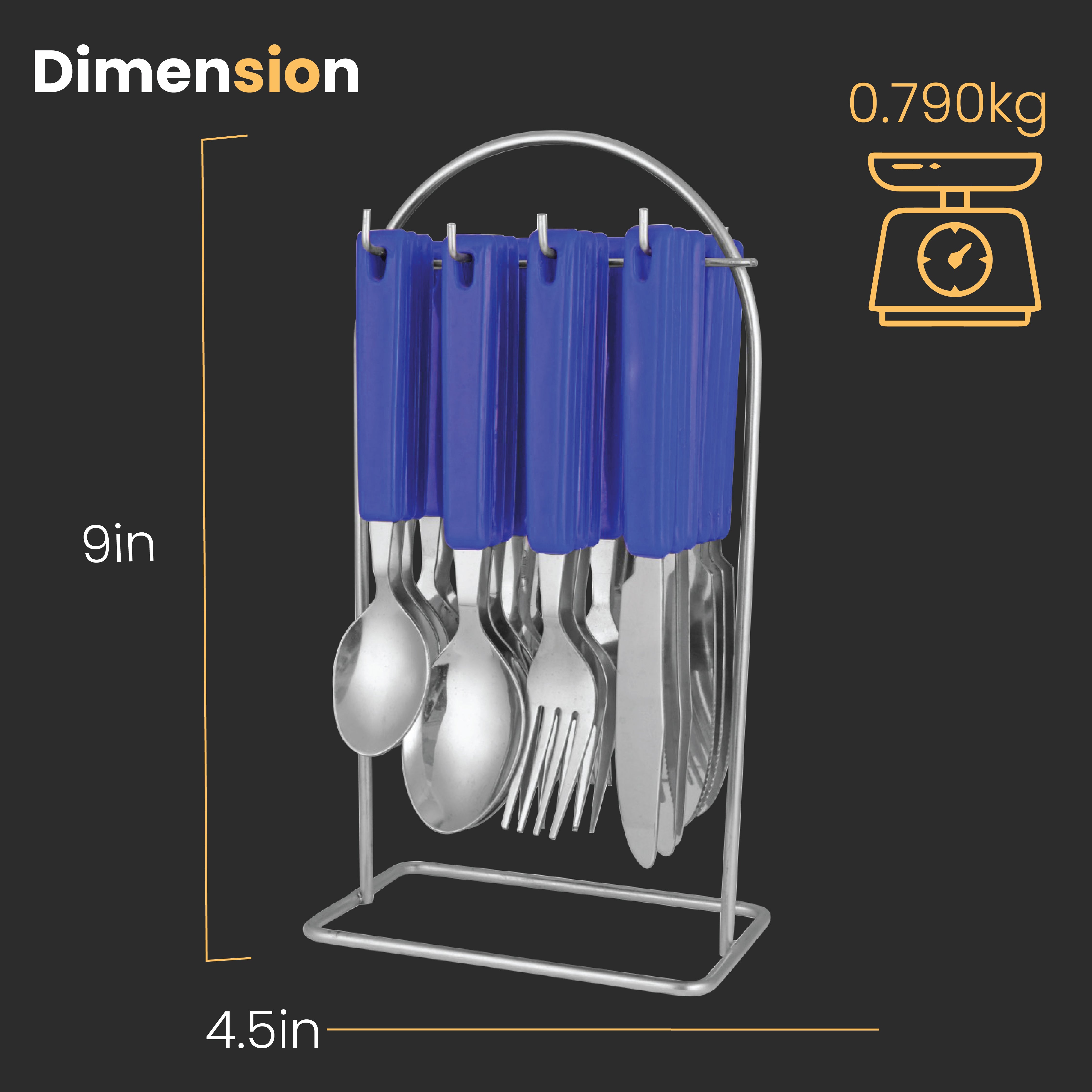 KOWS Regular cutlery set (SCS011)