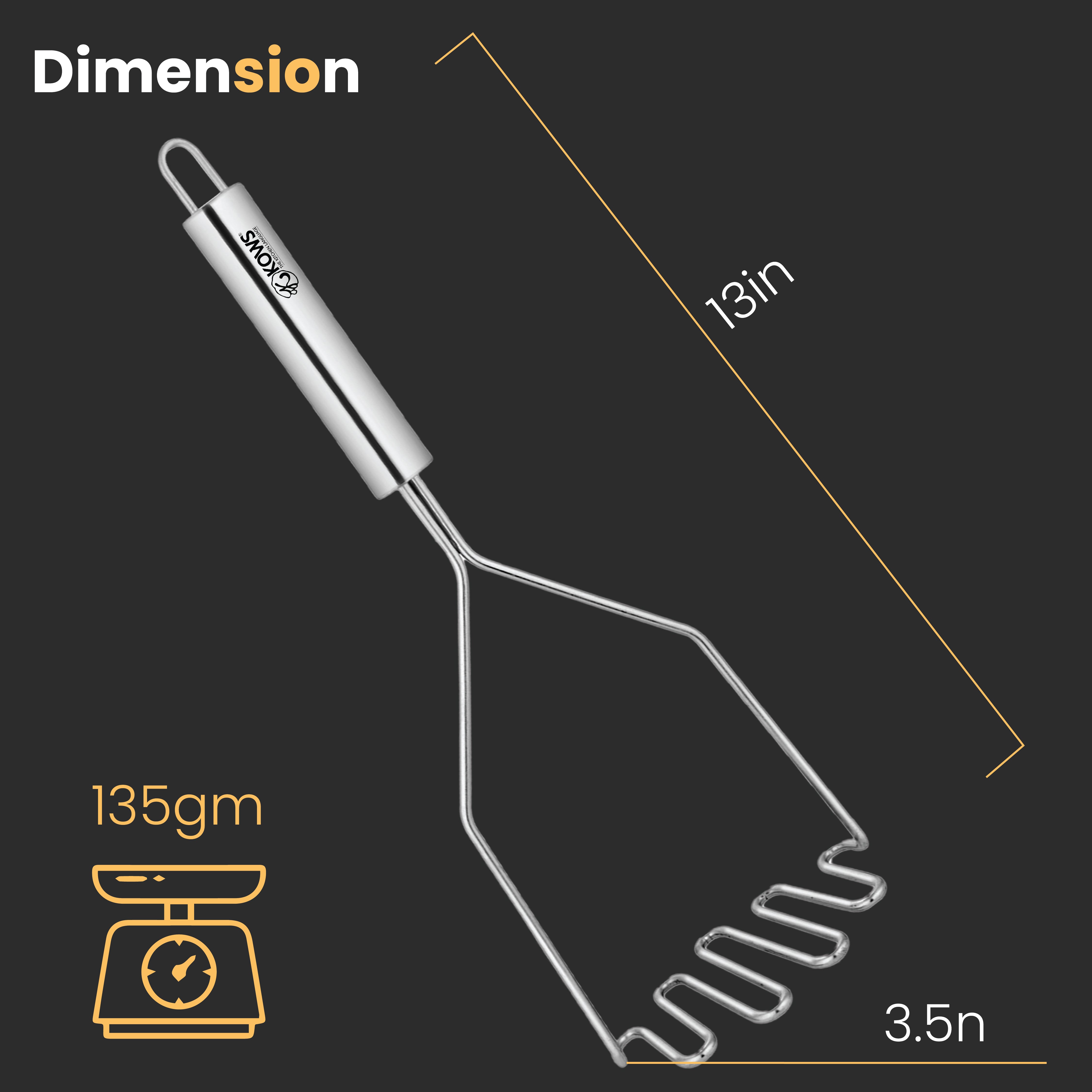 KOWS Potato masher (PMS 06)