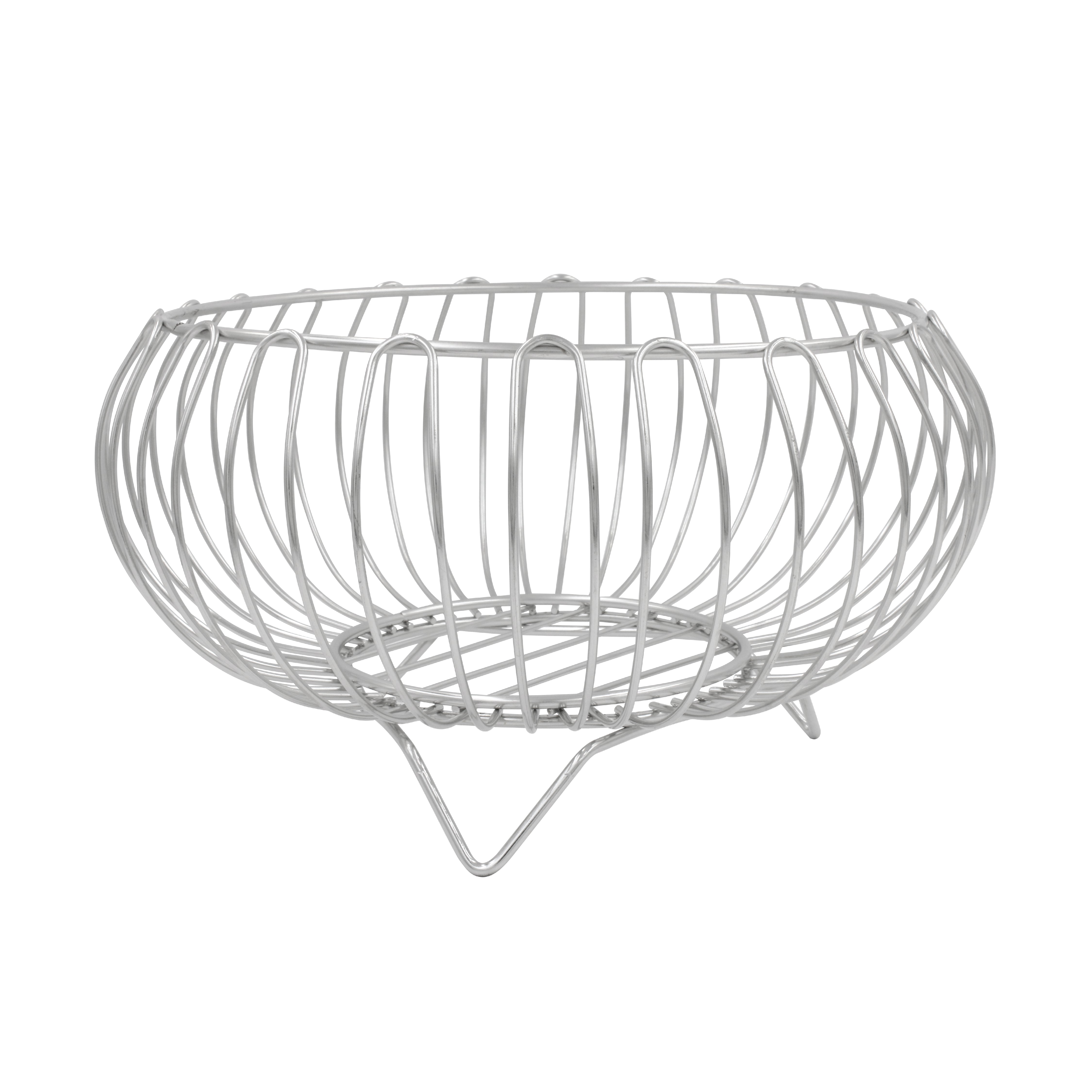 KOWS -KOWS SS WIRE BASKET ROUND-BKT001