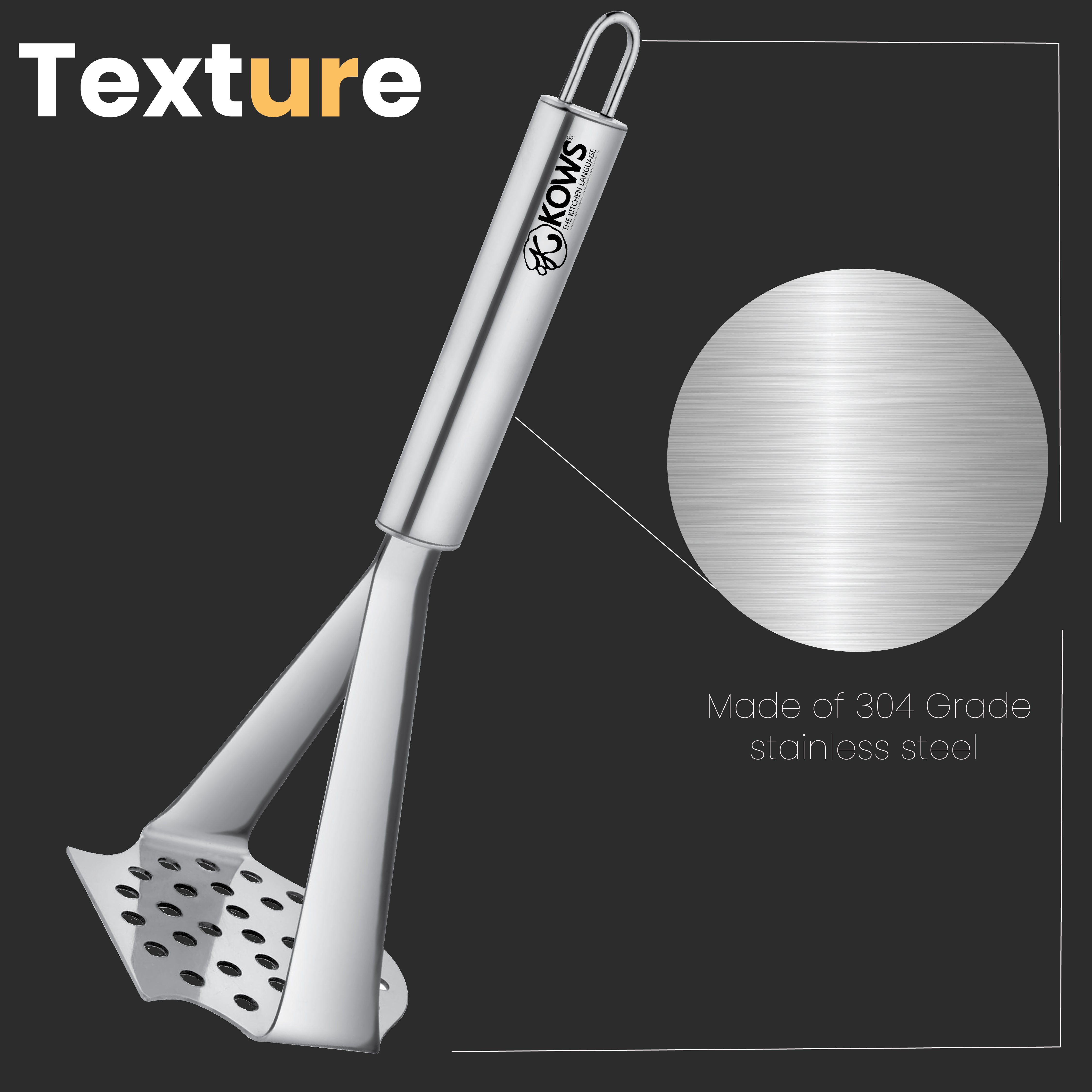 KOWS Cut & mash potato masher (PMS 04)