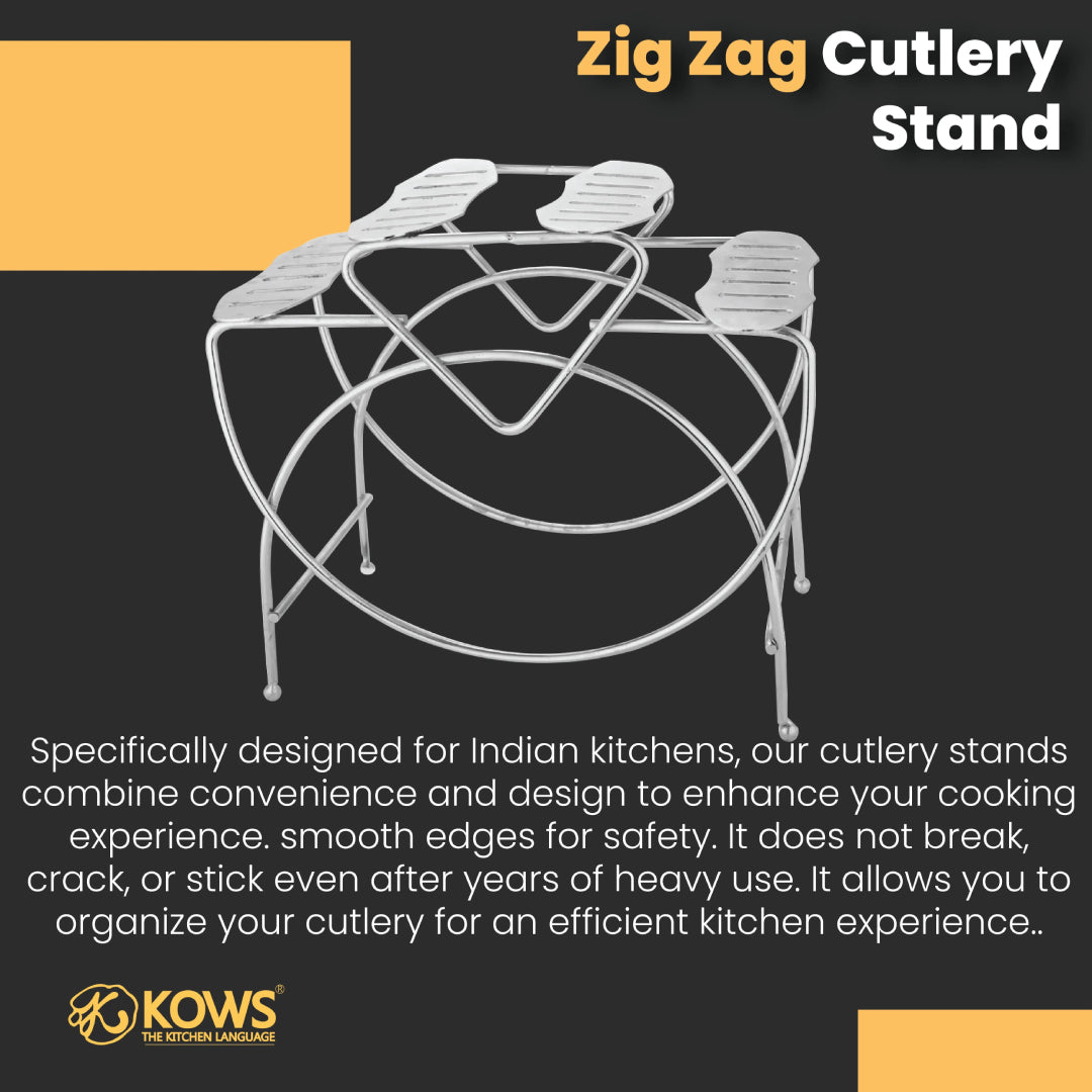 Zig Zag Cutlery Stand